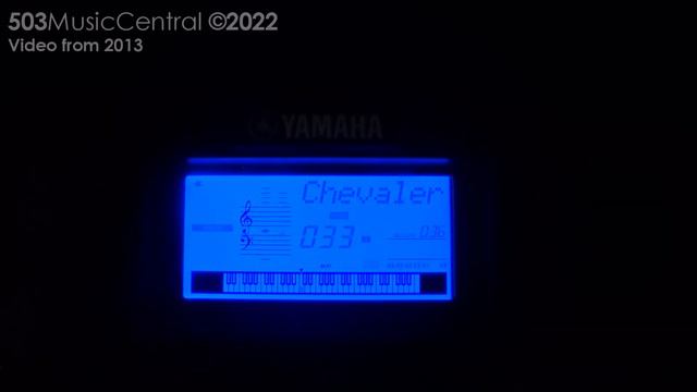 Yamaha PSR-E433: La Chevaleresque смотреть онлайн