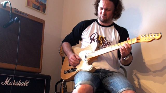 Fender Custom Shop Special Trans Ash Telecaster + Fender Vintage Reissue '59 Bassman смотреть онлайн