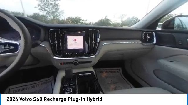 2024 Volvo S60 Recharge Plug-In Hybrid near me Fort Myers Naples Estero Cape Coral FL F24154 F24154 смотреть онлайн