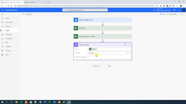 Microsoft Power Automate: How to convert Excel (.xlsx) to .csv files - Full Tutorial смотреть онлайн