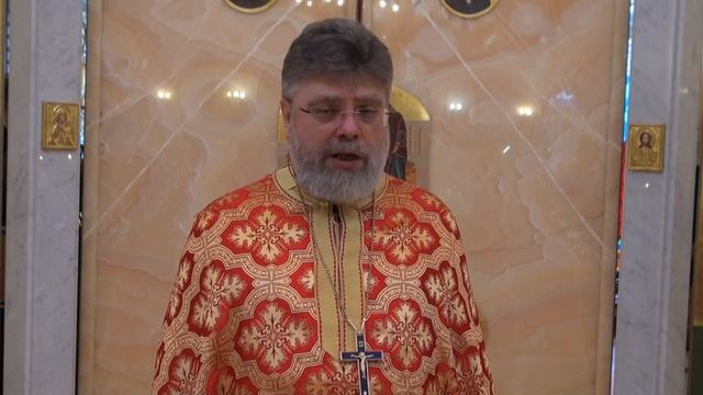 Слово перед причастием прот. Григория Григорьева 15.10.20, память сщмч. Киприана и мц. Иустины смотреть онлайн