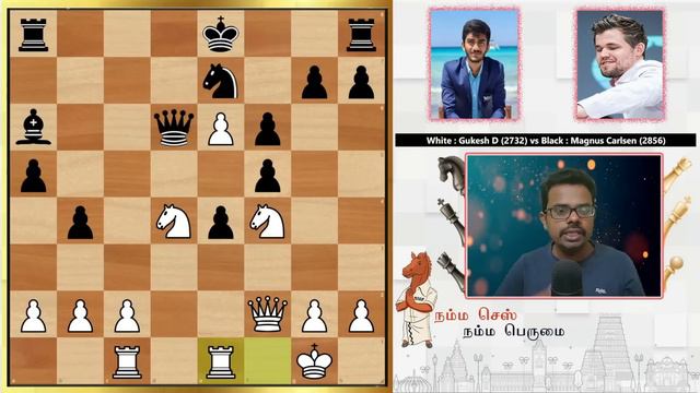 Gukesh D Vs Magnus Carlsen,Aimchess Rapid  2022,Tamil Chess Channel,youngest Player To Beat Carlsen