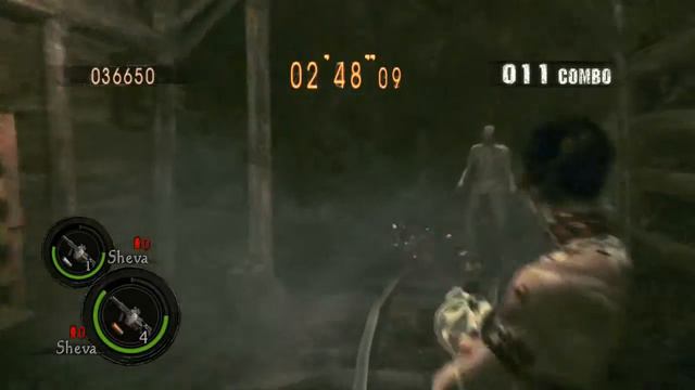 Resident Evil 5 Mercenaries duo grenade launcher only Sheva Tribal X2 MInes 61700 смотреть онлайн