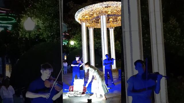 Ялта. Набережная Ялты, #2_violins, Талантливые скрипачи. смотреть онлайн