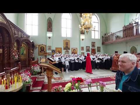 Литургия архиерейским чином в Кафедральном Свято-Георгиевском морском соборе г. Балтийска 6.05.2024