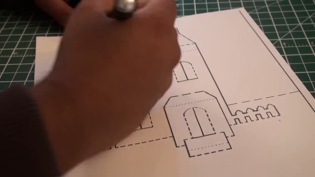 Kirigami Pop Up House | FREE Template (Paper Craft)!