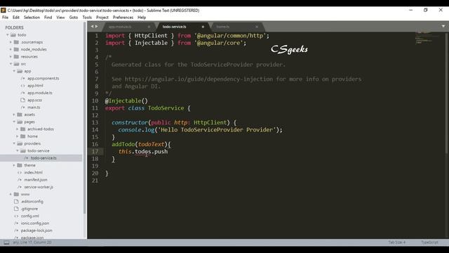 Ionic 3 Tutorials #11 Creating services смотреть онлайн