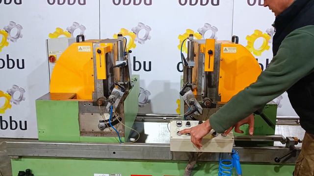 RAPID DGL 200 M Двухголовочная усорезная пила #obbu.ru смотреть онлайн
