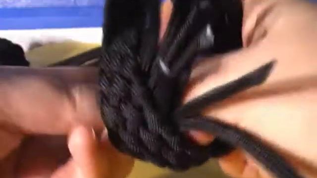 Как сплести пояс. Пояс из паракорда. Пояс для церковнослужителей. Часть 2/3. Плетение основы. смотреть онлайн