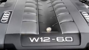 AUDI A8 6.0 W12  , TEST MONETY , TEST MÜNZEN ,Ауди A8 W12  Запуск с монеткой COIN TEST