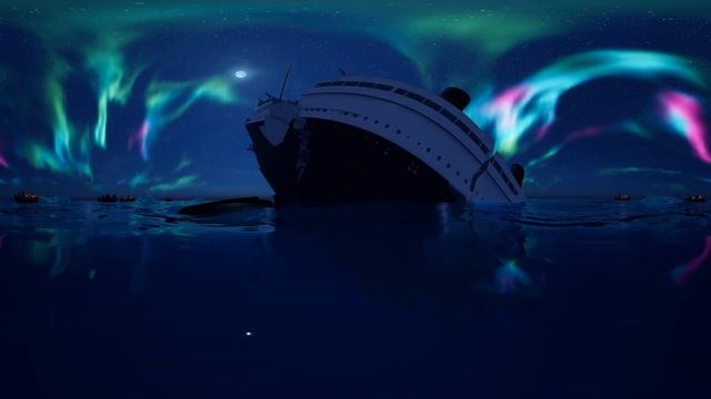 360 TITANIC SINKING - Escape In Boat | Virtual Reality | 4K VR 360 Video