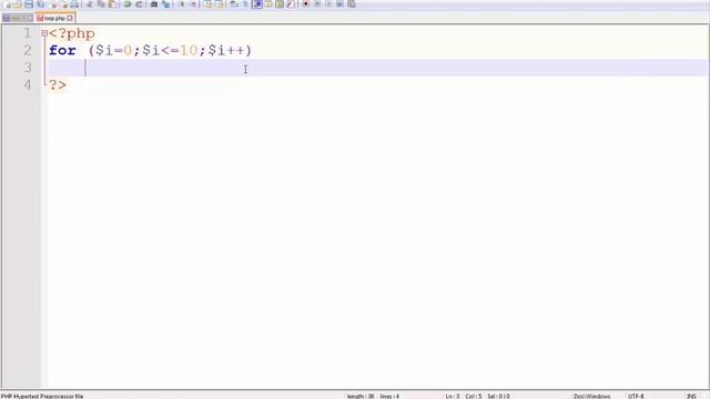 For Loop In php||How to write php loop in urdu/Hindi смотреть онлайн