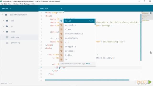 Bootstrap 4 Projects : Building Our Header and Navigation | packtpub.com смотреть онлайн