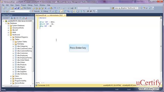 ms sql server 2012 how to use datefromparts function demo смотреть онлайн