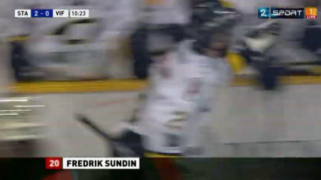 Michael Brandasu #25 huge hit on Knut Henrik Spets #18 Game 6 Playoffs смотреть онлайн