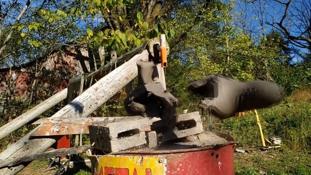 7mm-08 vs 308 - CLAY BLOCKS!!! смотреть онлайн