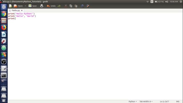 Running Python Programs | Tutorial - 3 | Learn Python - The Easy Way смотреть онлайн