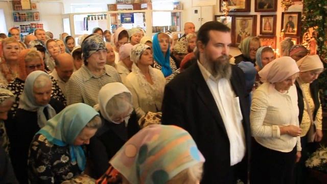 2018.08.31 Престольный праздник в храме “Всецарицы” ч.3 смотреть онлайн
