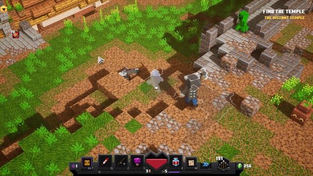 FINDING THE TEMPLE | Minecraft Dungeons - Episode 2 смотреть онлайн