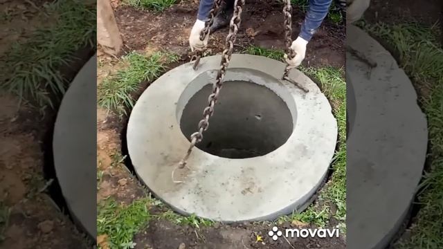 Канализация 2 кольца в центраную врезка Орша,и канализация 2 кольца приливной Дрыбин. смотреть онлайн