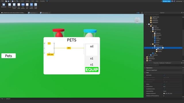 How to make an EGG HATCHING SYSTEM in ROBLOX STUDIO || PART 10 смотреть онлайн