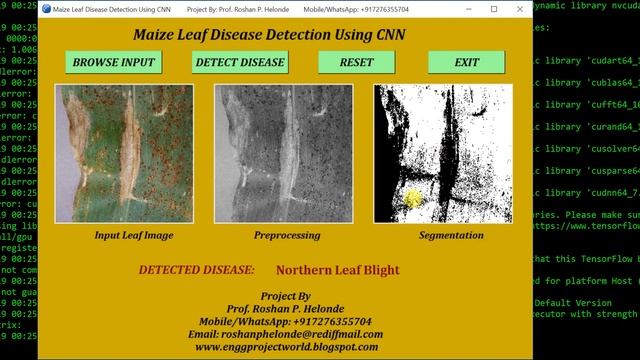 Python Code for Maize Plant Disease Detection OpenCV || Final Year Project || IEEE Projects смотреть онлайн