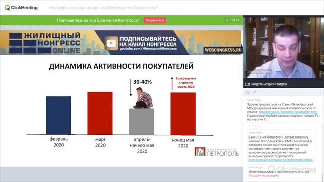 Вебинар «Что будет с ценами на жилье в Петербурге и Ленобласти» смотреть онлайн