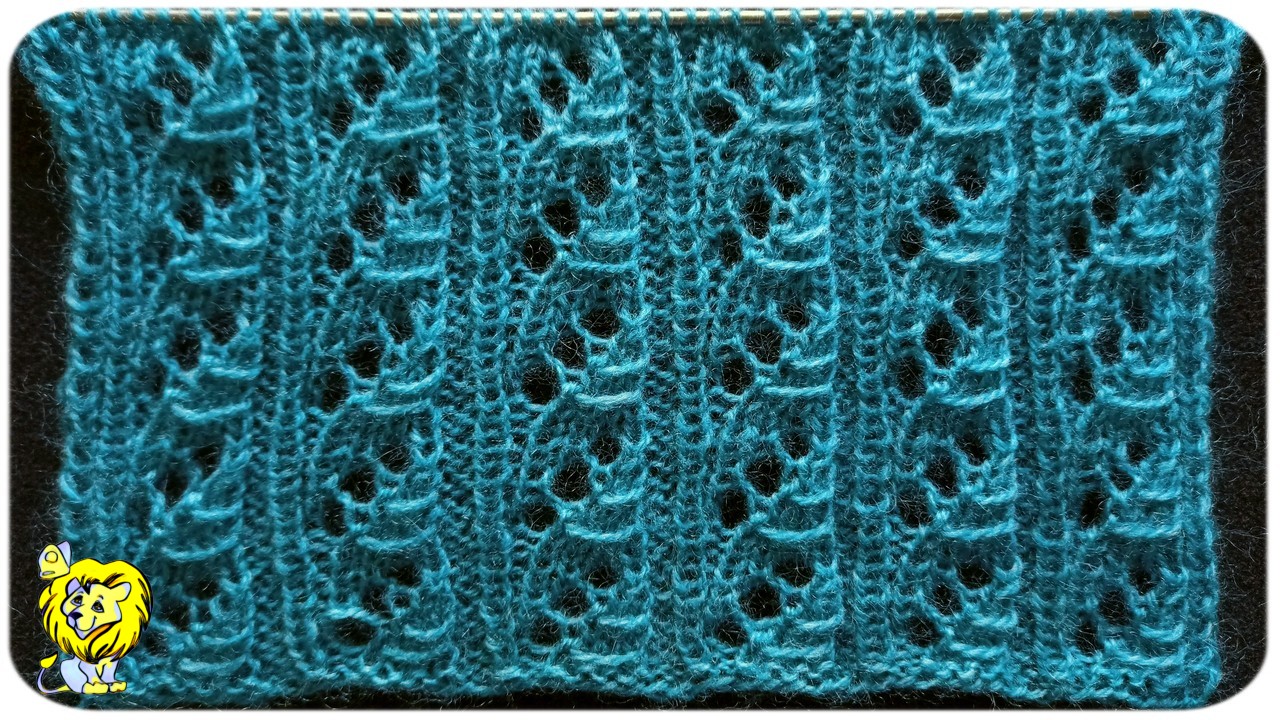 ВЕРТИКАЛЬНЫЙ АЖУРНЫЙ УЗОР смотреть онлайн