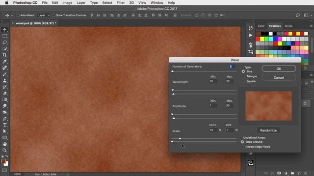 How to make wood texture in Photoshop смотреть онлайн