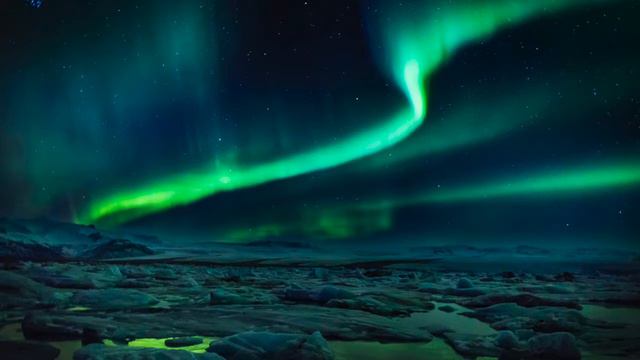 Relaxing Space Ambience - 1 Hour - "Aurora Borealis" смотреть онлайн