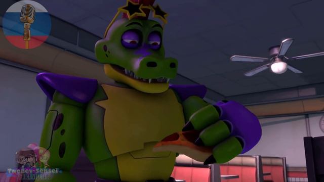 [FNAFSB/SFM] Монти пытался украсть пиццу!🍕  |  Мемы  | Русская Анимация | Озвучка