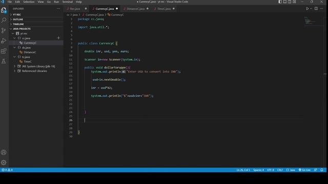 Unit Converter using packages in java program | Currency | Distance | Time Converter смотреть онлайн