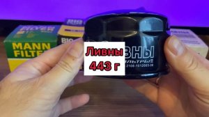 ТОП масляных фильтров для Лады Весты Big Filter Ливны Салют Vic Mann
