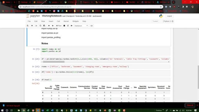 Python 3 | Creating a Dataframe | Python NumPy Pandas смотреть онлайн