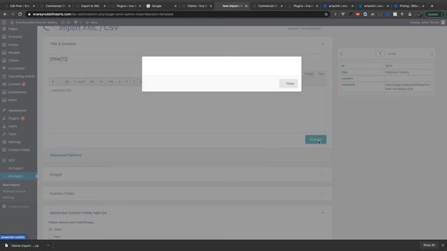 WP All Import All Export Basic Custom Post Type смотреть онлайн