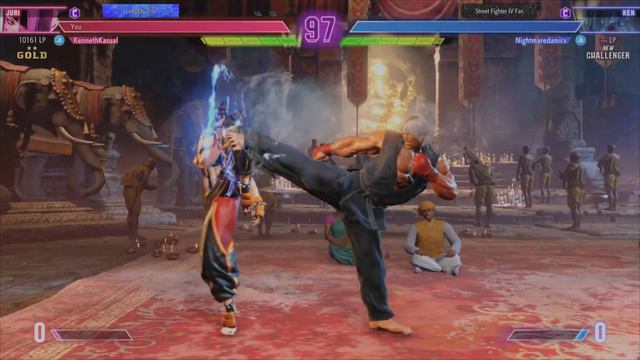 Yolo Ken Stalks Juri's Feet - Street Fighter 6 - Battle Hub Matches смотреть онлайн