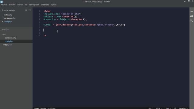 2/6 - Vuetify CRUD - Desarrollo del Backend смотреть онлайн