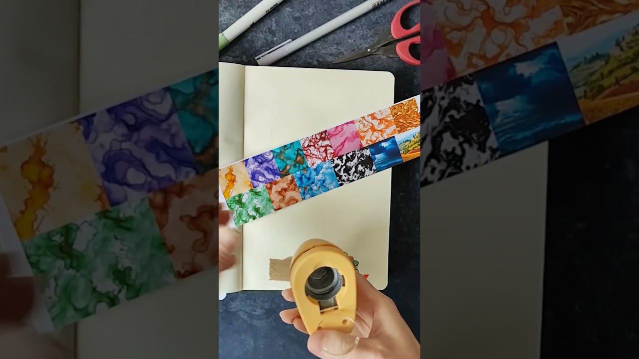 Декор своими руками #блокнот #декор #оформлениеблокнота смотреть онлайн