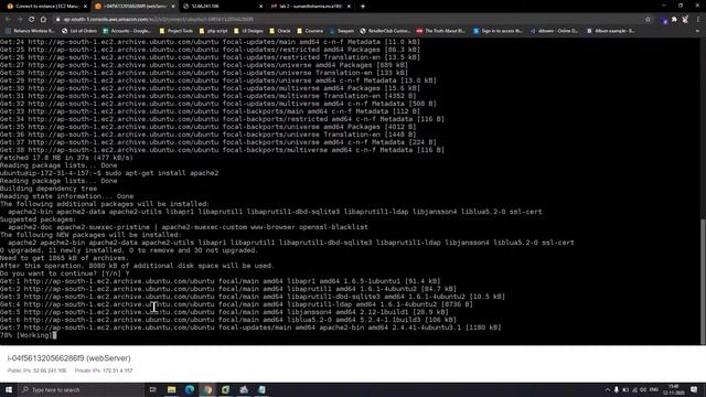 How to upload dynamic website in AWS EC2 смотреть онлайн