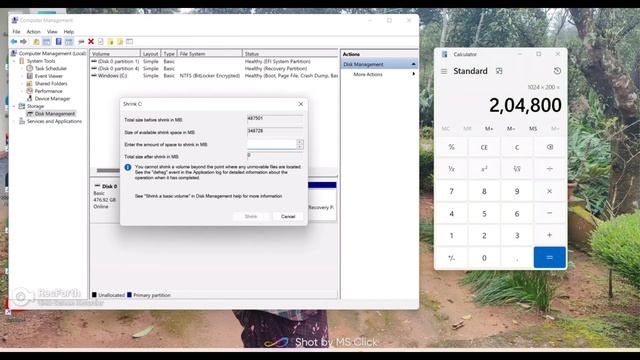 How to Create Disk Space On Windows 11 In Tamil | Disk Partition | Disk Merge | MS Tips & Tricks смотреть онлайн
