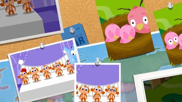 Five Little Monkey Jumping On The Bed | Nursery Rhymes | Kids Songs смотреть онлайн