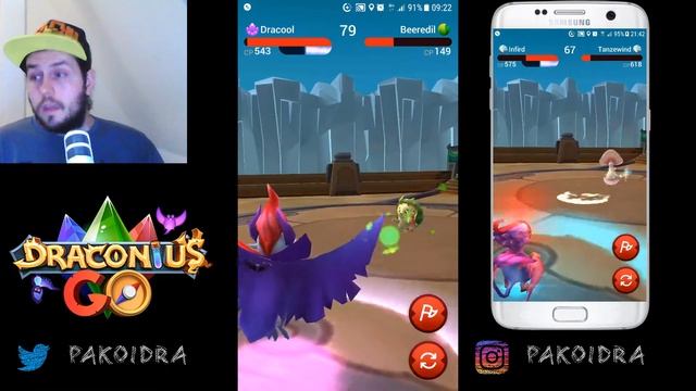 NEUE GENERATION! UPDATE 1.3 ? DRACONIUS GO: Catch a Dragon! #017 | PaKoiDra смотреть онлайн