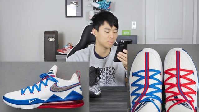 Nike Lebron 17 LOW Using REACT!! + Jordan Westbrook ONE TAKE Budget Model! смотреть онлайн