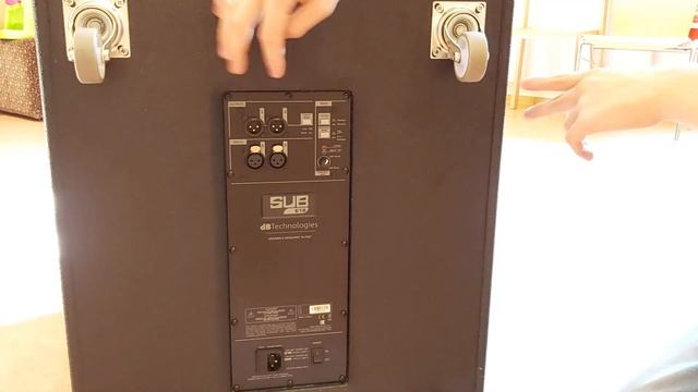 db Technologies SUB 618 PA Subwoofer Rewiew / Soundcheck смотреть онлайн