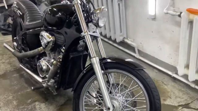 Honda Steed 400. Частичная реставрация смотреть онлайн