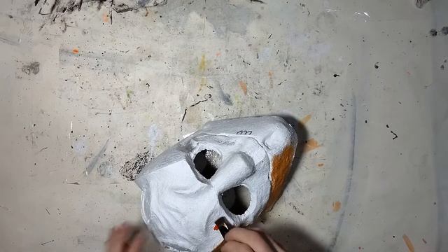 Маска из БУМАГИ. Как сделать маску демона из БУМАГИ смотреть онлайн