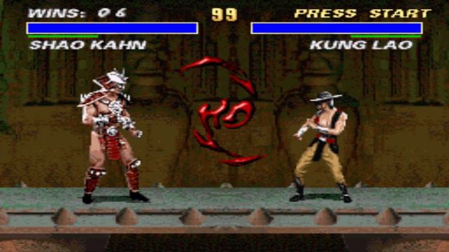 Mortal Kombat 3 [SNES] - Shao Kahn in 1P mode смотреть онлайн
