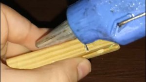 Как сделать пистолет из прищепки .