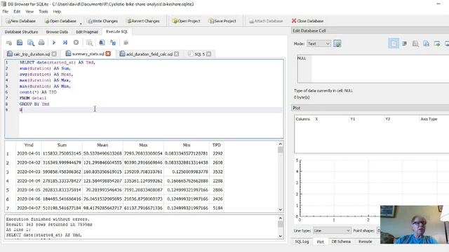 Google Data Analytics: Cyclistic Bike Share (SQL DB Part 2) смотреть онлайн