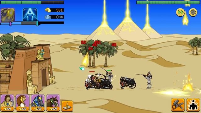 We Evolve from Cavemen to Cyborgs in Age of War 2! смотреть онлайн